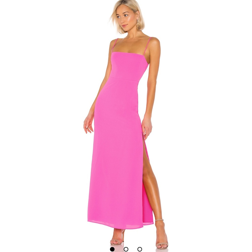 superdown Revolve Addison Maxi Dress in Pink